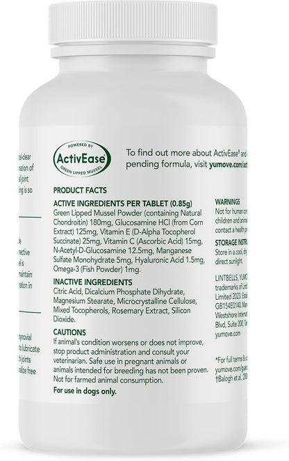 YuMOVE Joint Supplement for Younger Dogs I Tablets